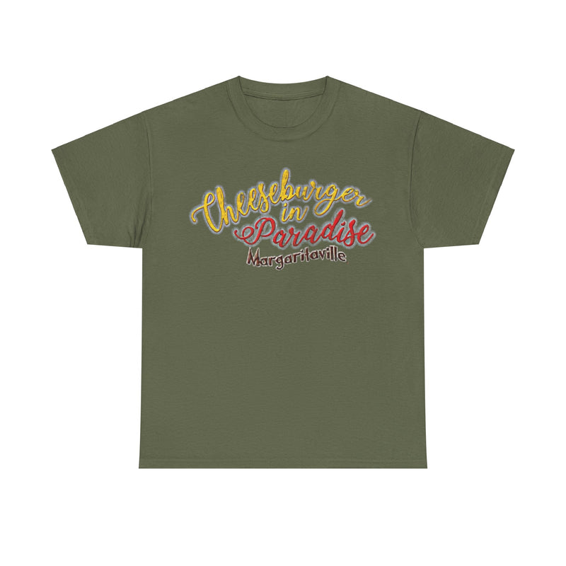 Load image into Gallery viewer, Cheeseburger in Paradise Restaurant T-shirt