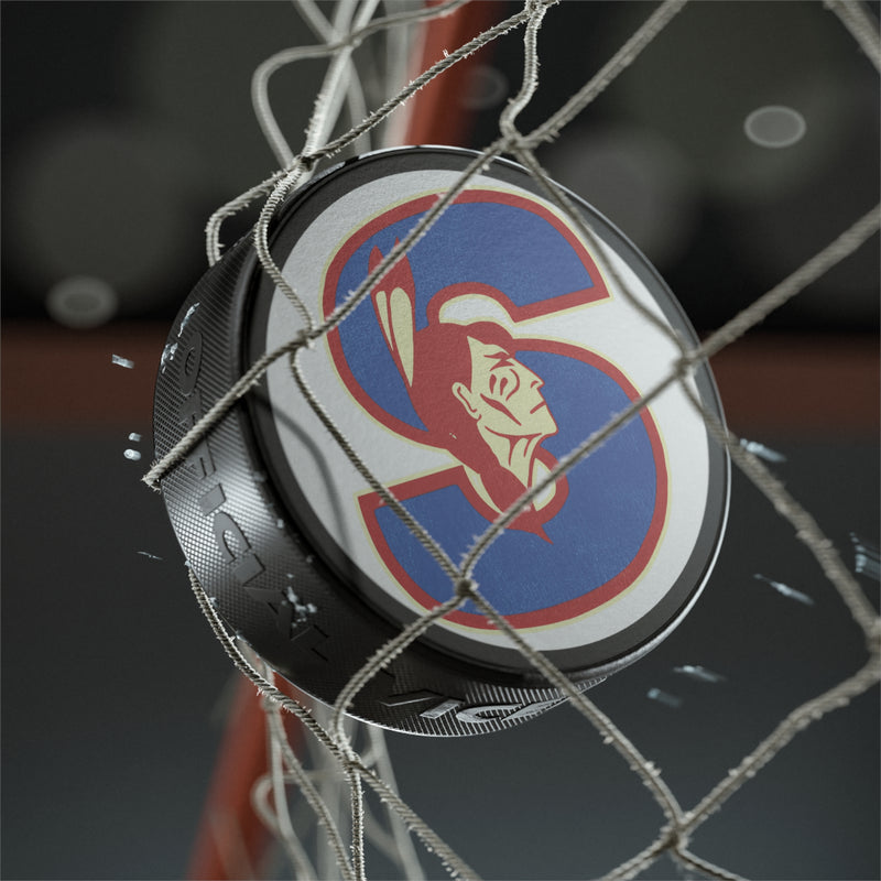 Load image into Gallery viewer, Springfield Indians Nostalgic Hockey Puck