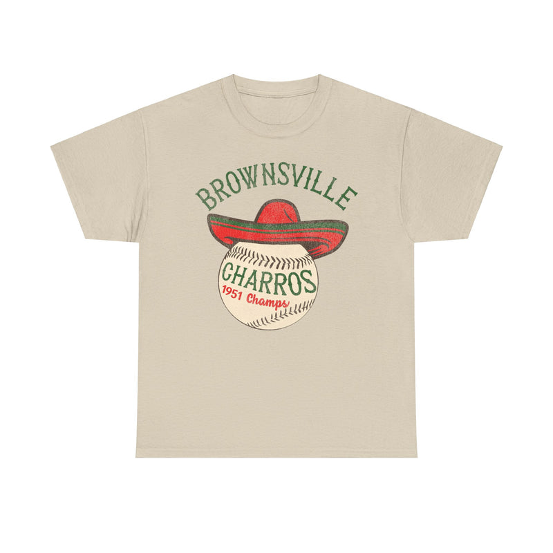 Load image into Gallery viewer, Brownsville Charros Nostalgic Retro Baseball Team T-shirt