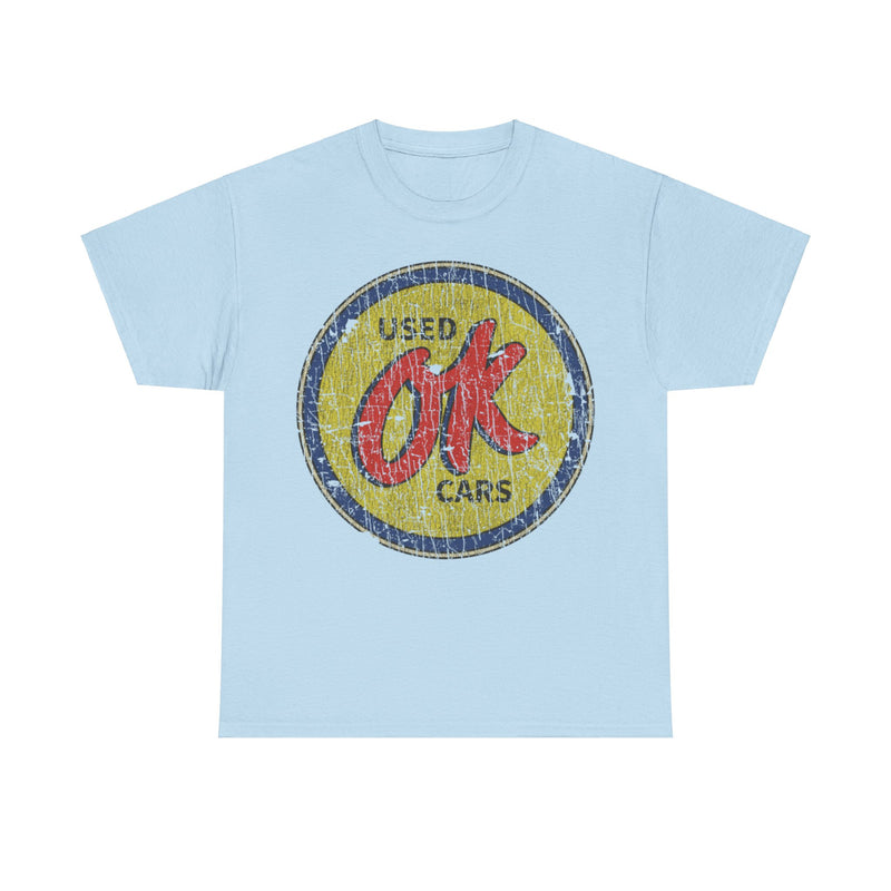 Load image into Gallery viewer, OK Used Cars 1925 Automotive Distressed Print T-shirt