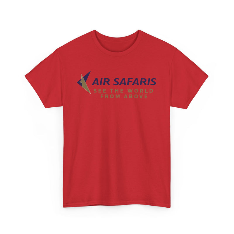 Load image into Gallery viewer, Air Safaris See the World From Above Vintage Airline Logo Aviation T-shirt