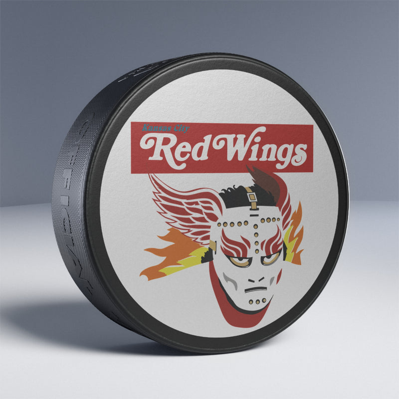 Load image into Gallery viewer, Kansas City Red Wings Missouri Central League 1977-1979 Hockey Puck