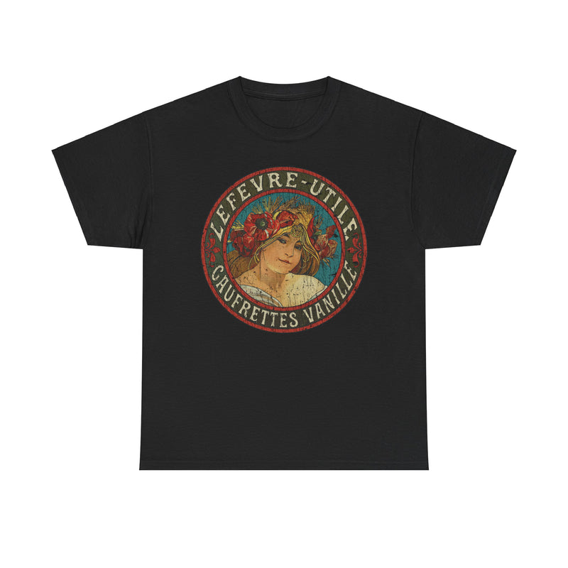 Load image into Gallery viewer, Lefevre-Utile Gaufrettes Gourmet French Vanilla Wafers T-shirt