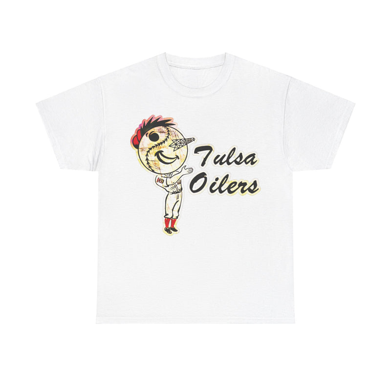 Load image into Gallery viewer, Tulsa Oilers Mascot Logo Oklahoma Baseball T-shirt
