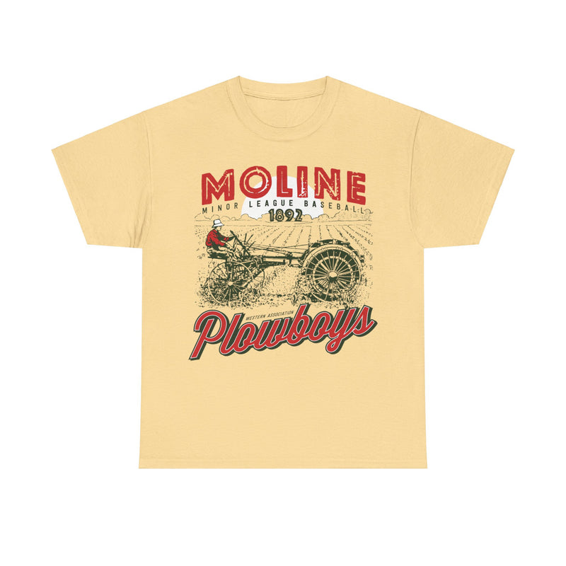 Load image into Gallery viewer, Moline Plowboys Est 1892 Illinois Baseball T-shirt