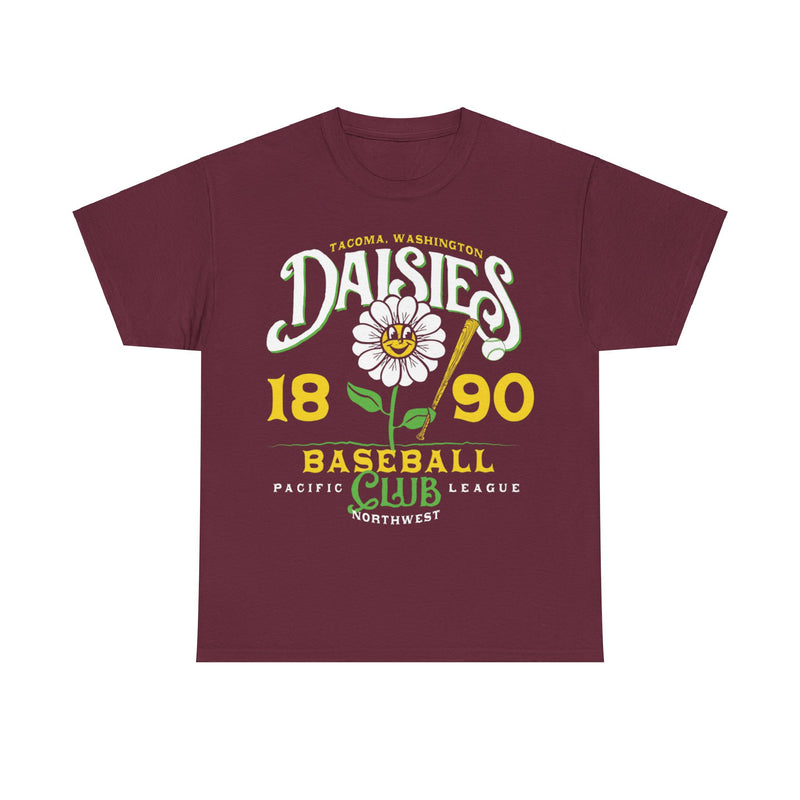 Load image into Gallery viewer, Tacoma Daisies Est 1890 Washington Baseball T-shirt