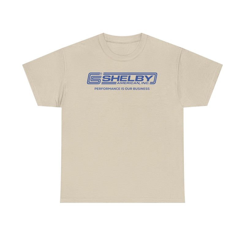 Load image into Gallery viewer, Shelby American Inc Performance Is Our Business Cobra Logo T-shirt