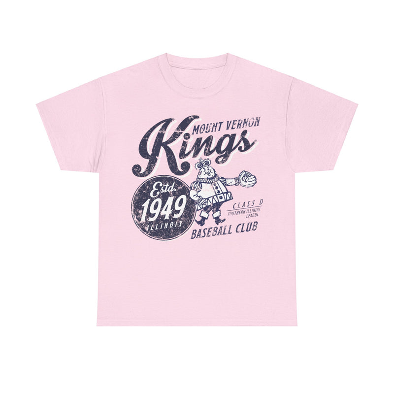 Load image into Gallery viewer, Mount Vernon Kings Est 1949 Illinois Baseball T-shirt
