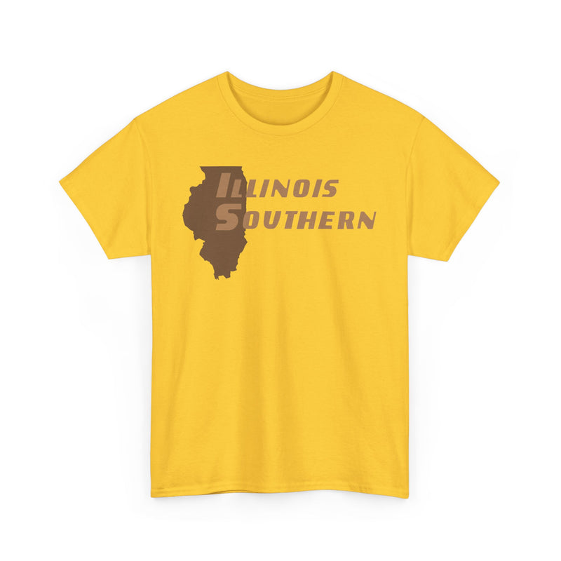 Load image into Gallery viewer, Illinois Southern Railroad Vintage Train Railway Logo T-Shirt