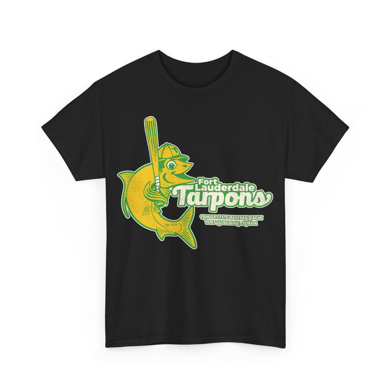 Load image into Gallery viewer, Fort Lauderdale Tarpons Nostalgic Retro Baseball Team T-shirt