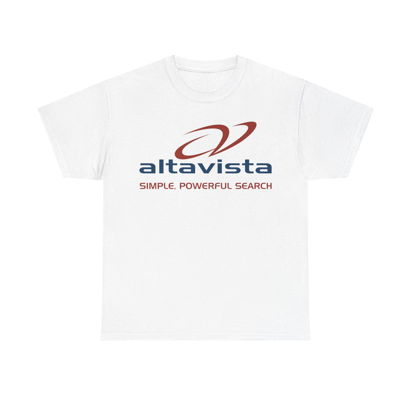 Load image into Gallery viewer, Altavista Logo Simple Powerful Search Retro Nostalgic T-shirt