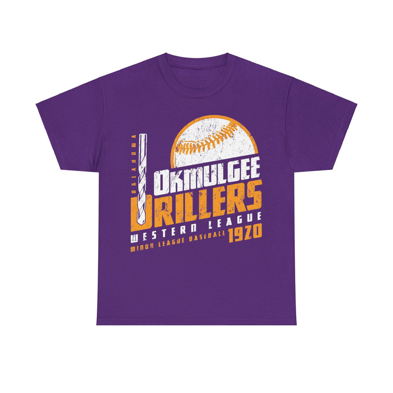 Load image into Gallery viewer, Okmulgee Drillers Est 1920 Oklahoma Baseball T-shirt