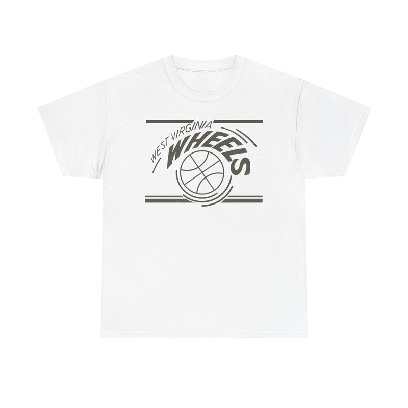 Load image into Gallery viewer, West Virginia Wheels Basketball 1978 All-American Alliance T-shirt