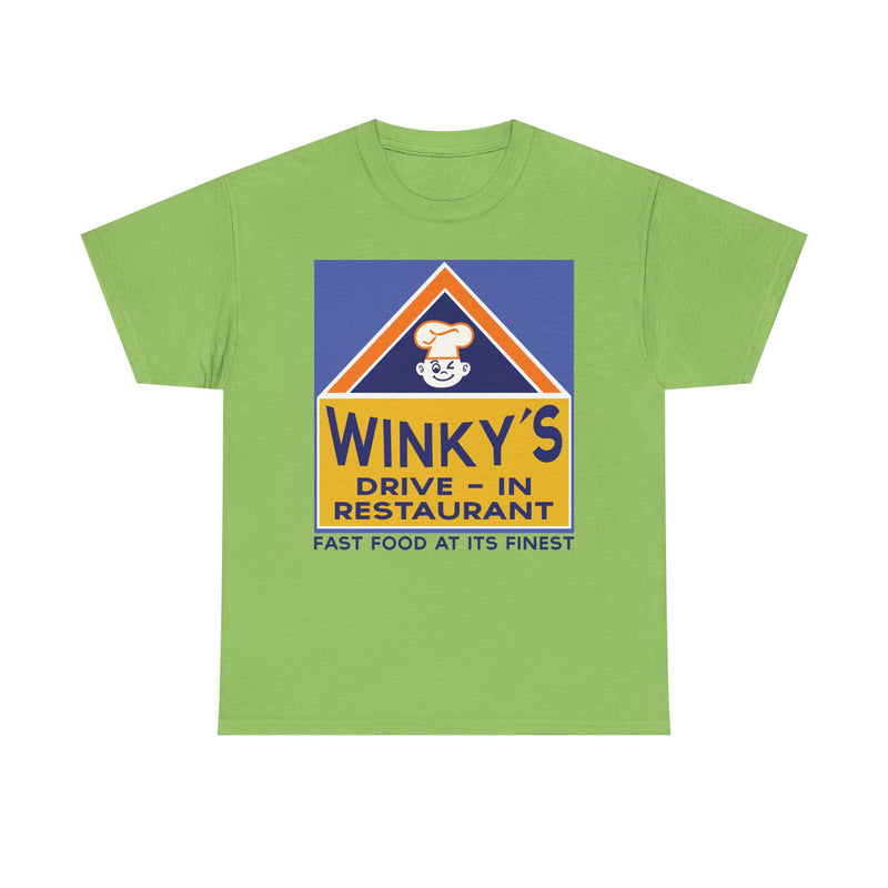 Load image into Gallery viewer, Winky's Drive-In Restaurant Fast Food Vintage Logo Chain T-Shirt