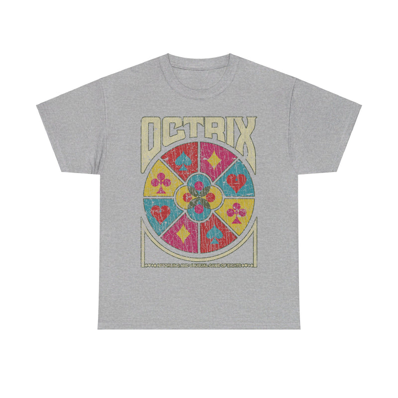 Load image into Gallery viewer, Octrix Game of Eights 1970 Card Game T-shirt