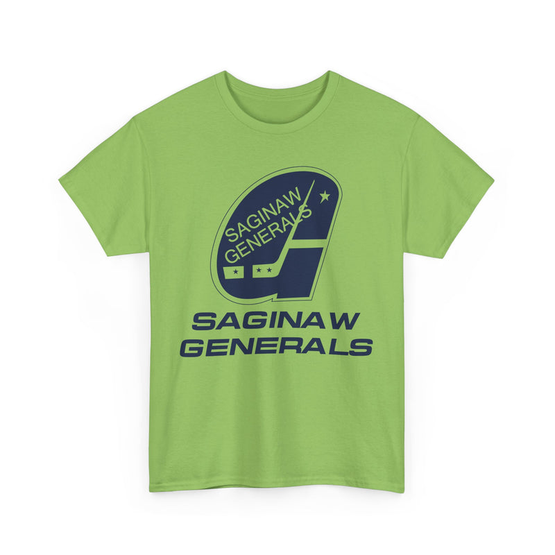 Load image into Gallery viewer, Saginaw Generals 1985 Michigan Hockey T-shirt