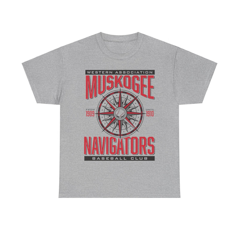 Load image into Gallery viewer, Muskogee Navigators Est 1909 Oklahoma Baseball T-shirt