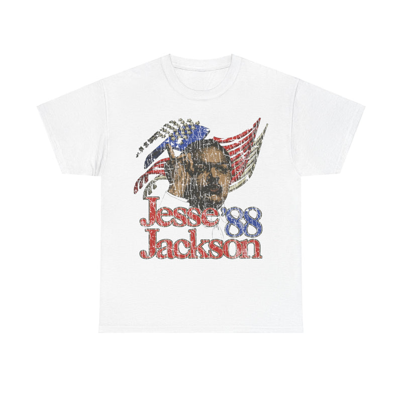 Load image into Gallery viewer, Jesse Jackson for President 1988 Distressed Print T-shirt