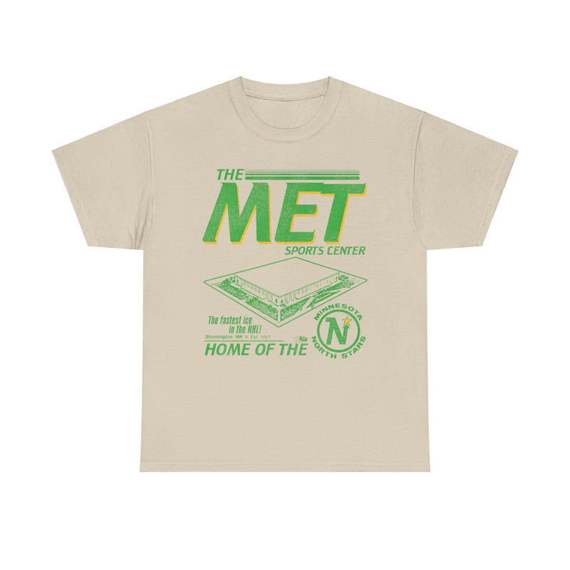 Load image into Gallery viewer, The Met Arena Minnesota North Stars Hockey Team T-shirt