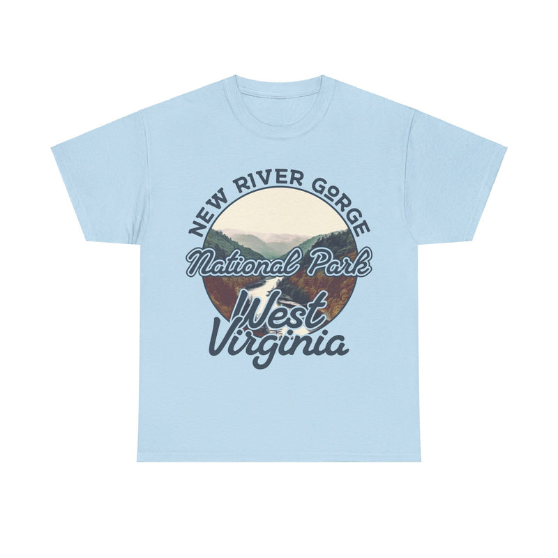 Load image into Gallery viewer, New River Gorge National Park West Virginia Poster Print T-shirt