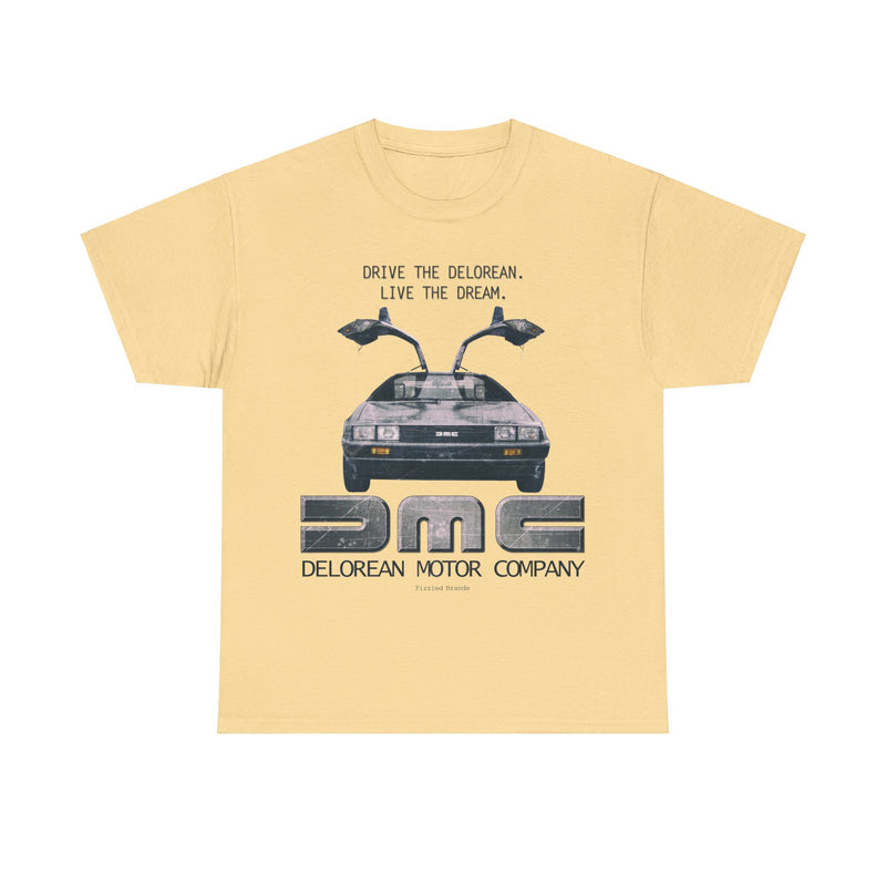 Load image into Gallery viewer, Delorean Motor Company Nostalgic Retro Logo Car T-shirt