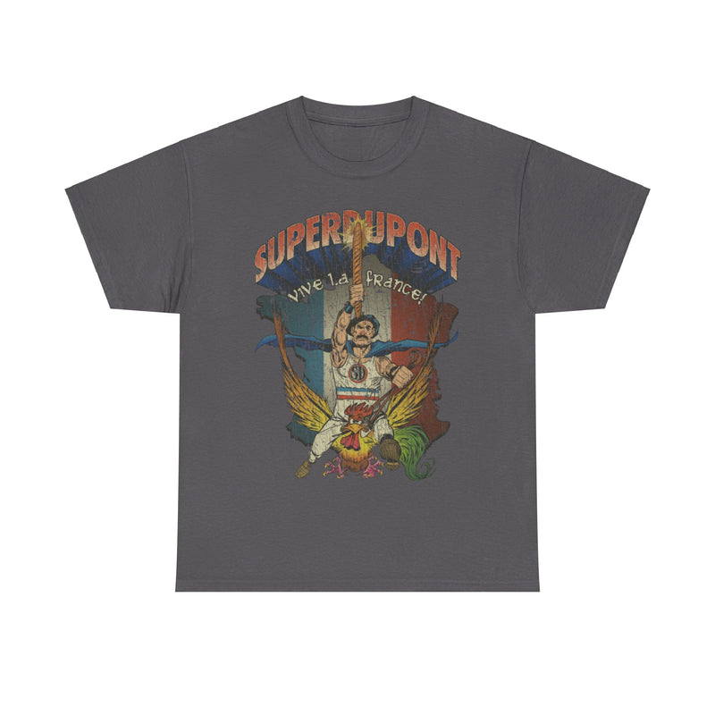 Load image into Gallery viewer, Superdupont 1972 French Comic Strip Super-hero T-shirt