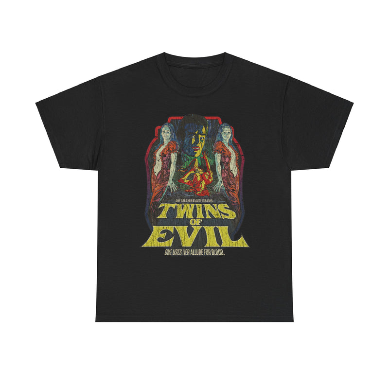 Load image into Gallery viewer, Twins of Evil 1971 Vampire Horror Movie T-shirt