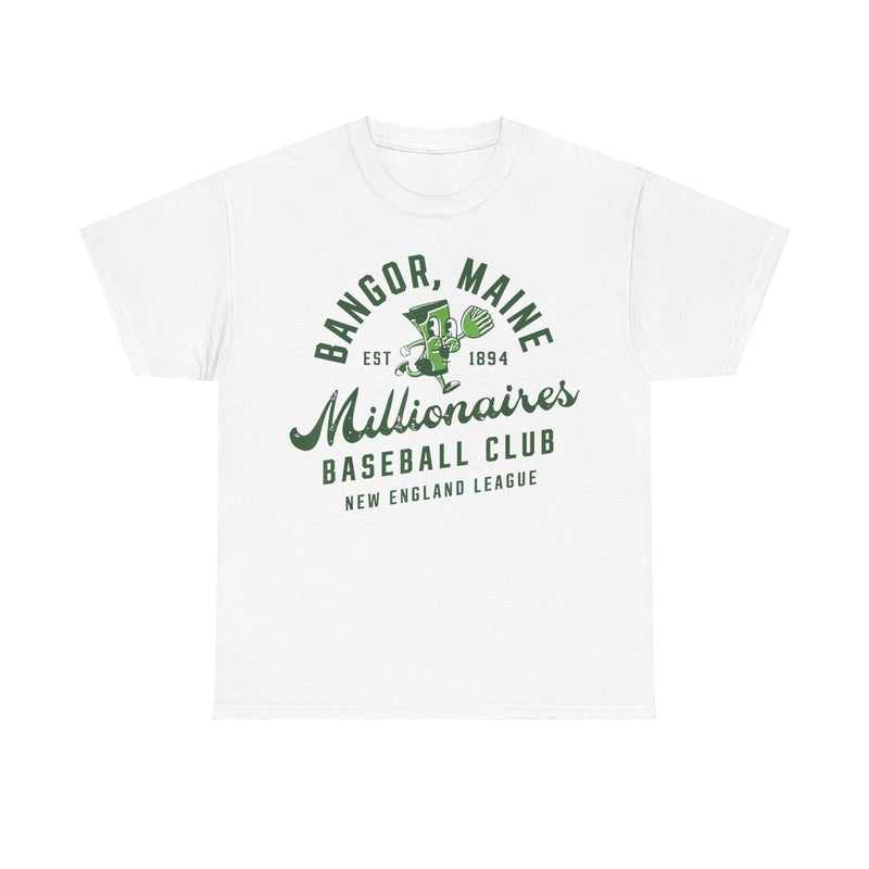 Load image into Gallery viewer, Bangor Millionaires Maine Nostalgic Retro Baseball T-shirt