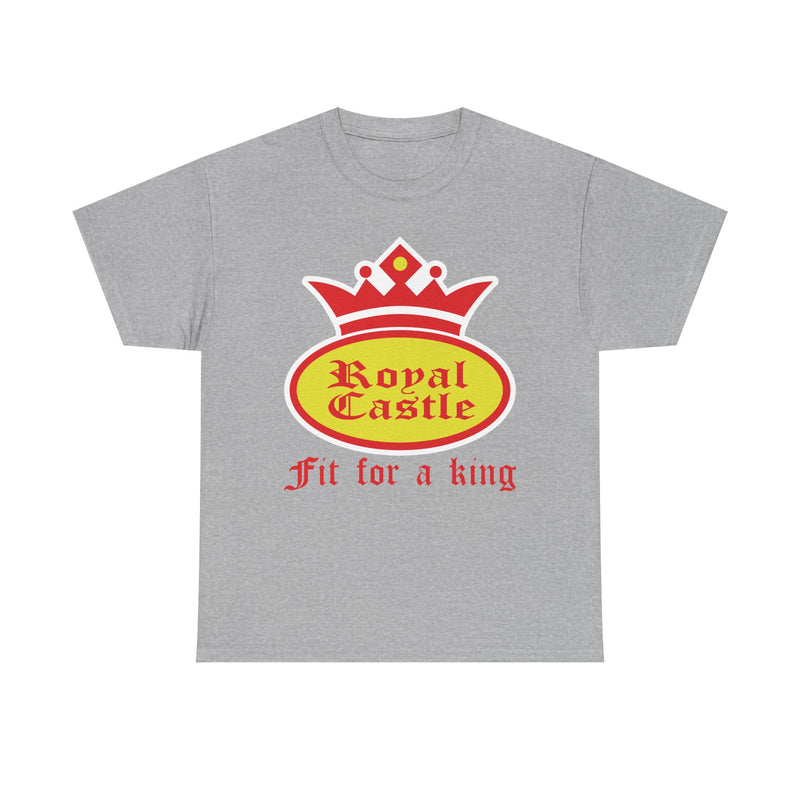 Load image into Gallery viewer, Royal Castle Fit For King Vintage Restaurant Logo Burger T-Shirt
