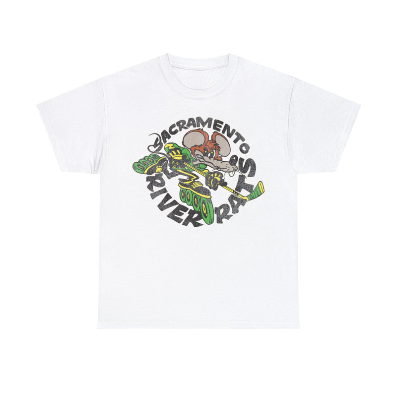 Load image into Gallery viewer, Sacramento River Rats Roller Hockey Nostalgic Logo T-shir