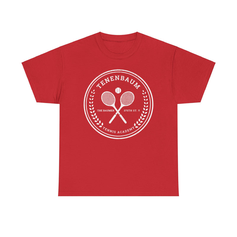 Load image into Gallery viewer, Tenenbaum Tennis Academy - The Tenenbaums Comedy Movie 2001 Racket Logo T-shirt