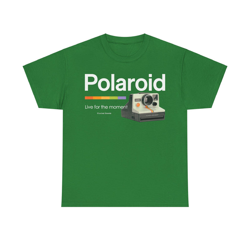 Load image into Gallery viewer, Polaroid "Live for the Moment" Commemorative T-Shirt