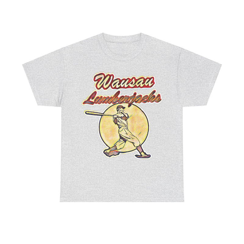 Load image into Gallery viewer, Wausau Lumberjacks Logo Wisconsin Baseball T-shirt