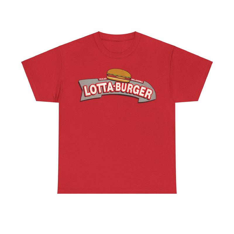 Load image into Gallery viewer, Lotta Burger Fast Food Restaurant Retro Nostalgic T-shirt