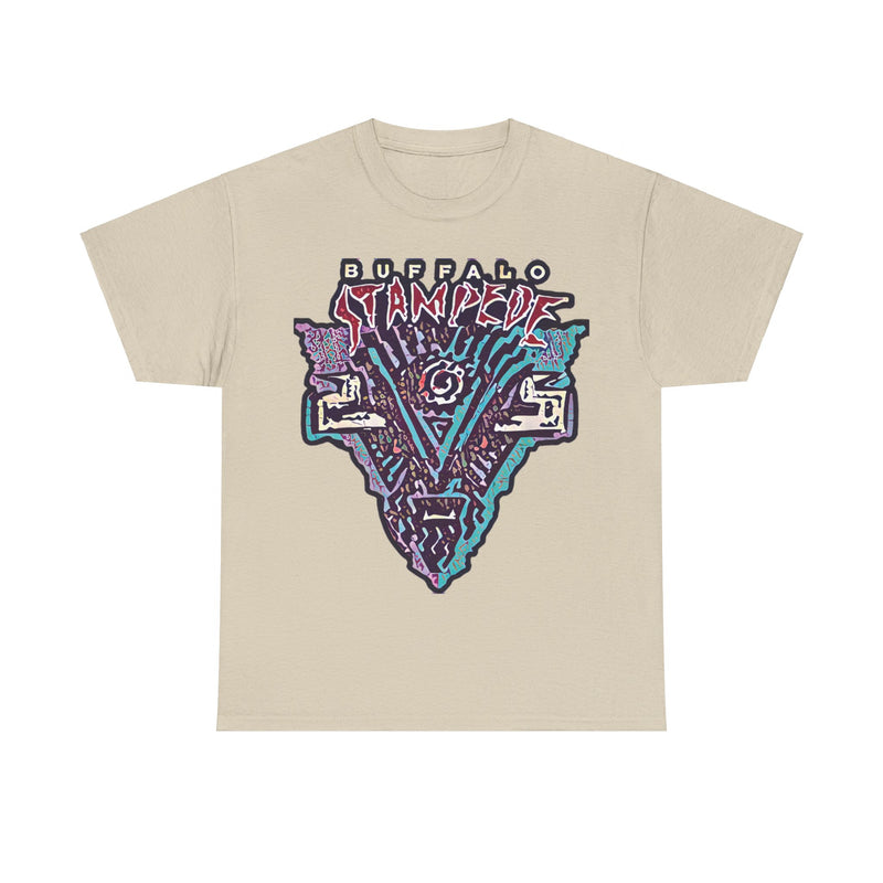 Load image into Gallery viewer, Buffalo Stampede New York Roller Hockey Team T-shirt