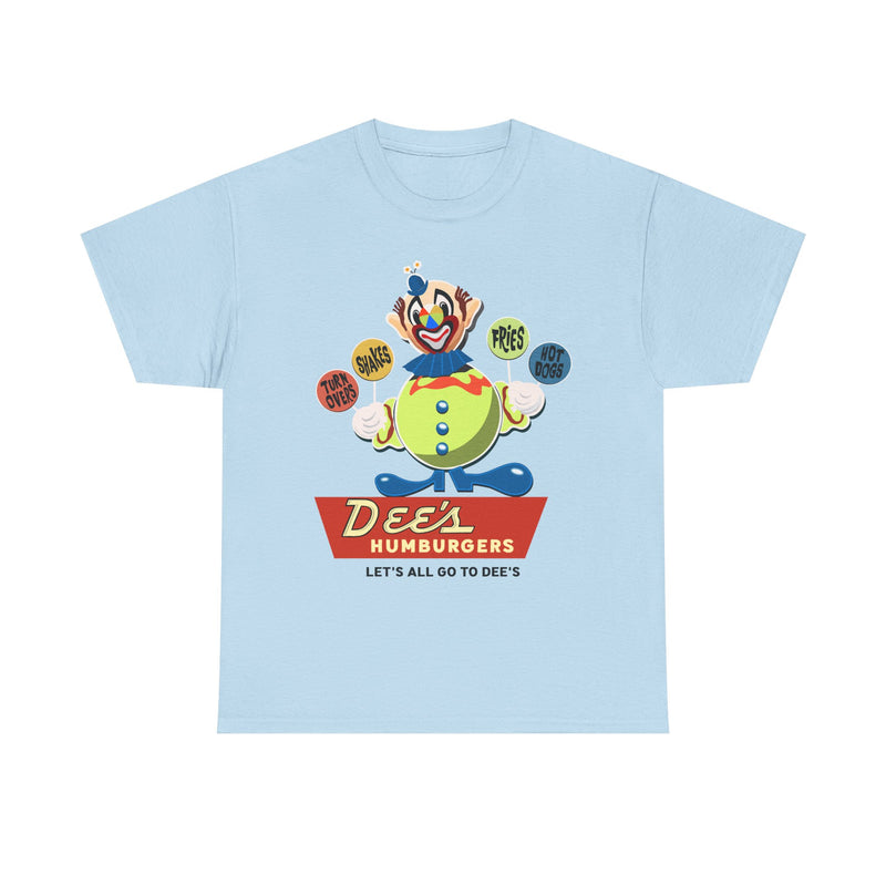 Load image into Gallery viewer, Dee's Hamburgers Let's All Go To Dee's Vintage Logo Chain T-Shirt