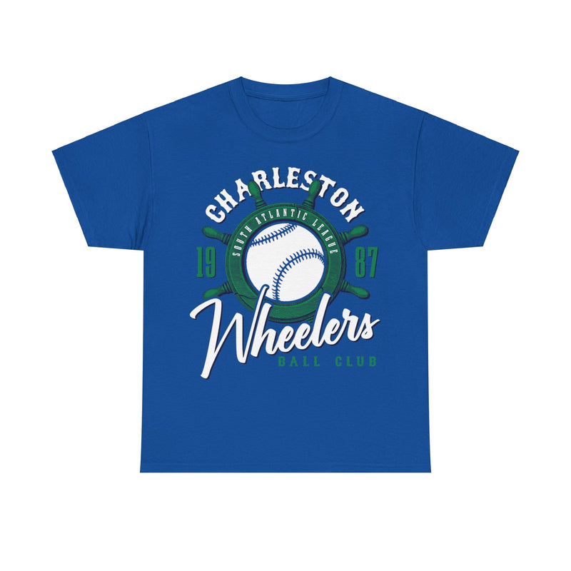 Load image into Gallery viewer, Charleston Wheelers Est 1987 West Virginia Baseball Team T-shirt