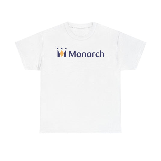 Monarch Airlines UK Travel Retro Logo Aviation Collector Gift T-shirt