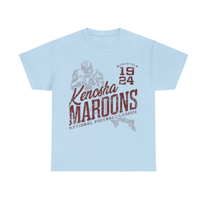 Load image into Gallery viewer, Kenosha Maroons Est 1924 Wisconsin Football Team T-shirt