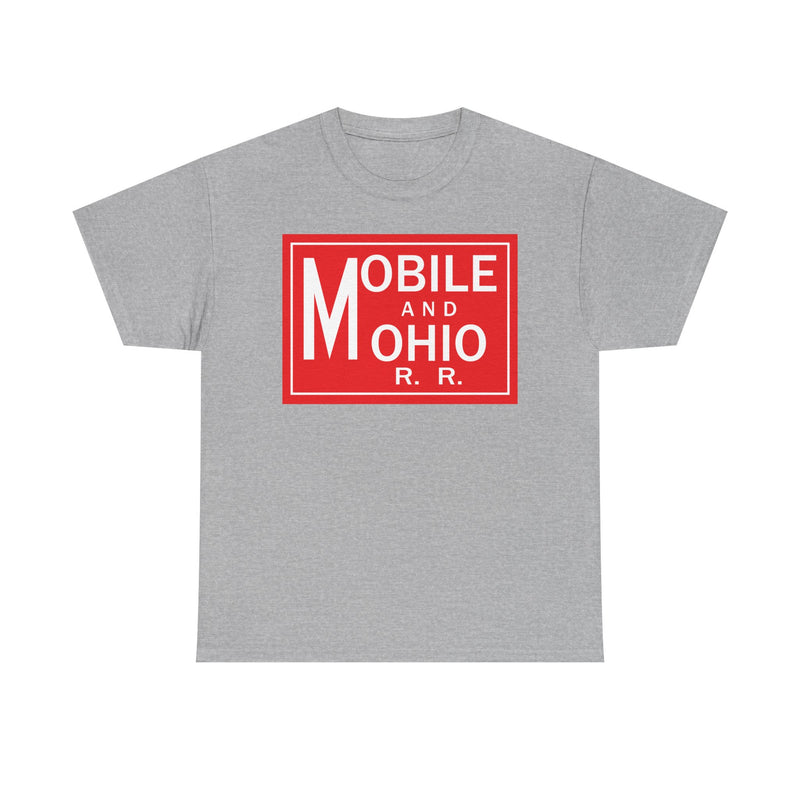 Load image into Gallery viewer, Mobile Ohio Railroad Vintage Train Railway Logo T-Shirt