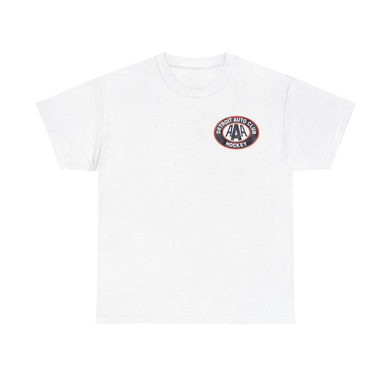 Load image into Gallery viewer, Detroit Auto Club Michigan Ice Hockey Small Logo T-shirt