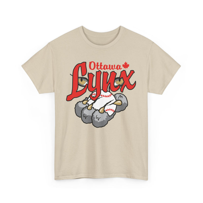 Load image into Gallery viewer, Ottawa Lynx Canada 1993-2007 International League Baseball T-shirt