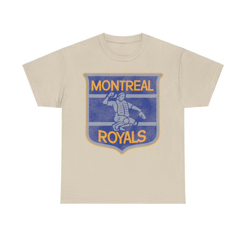 Load image into Gallery viewer, Montreal Royals Crest Nostalgic Retro Baseball Team T-shirt