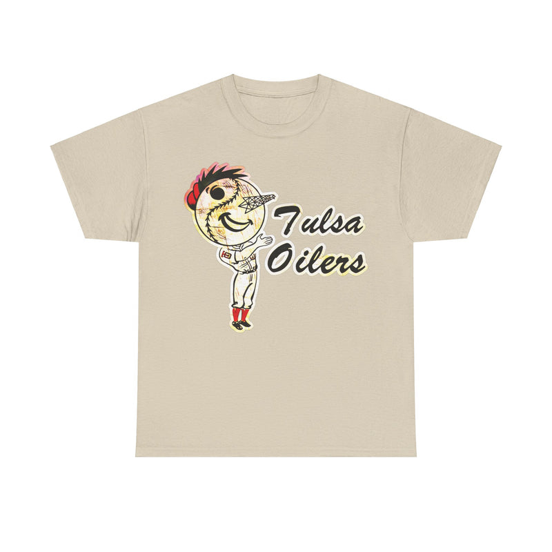 Load image into Gallery viewer, Tulsa Oilers Mascot Logo Oklahoma Baseball T-shirt