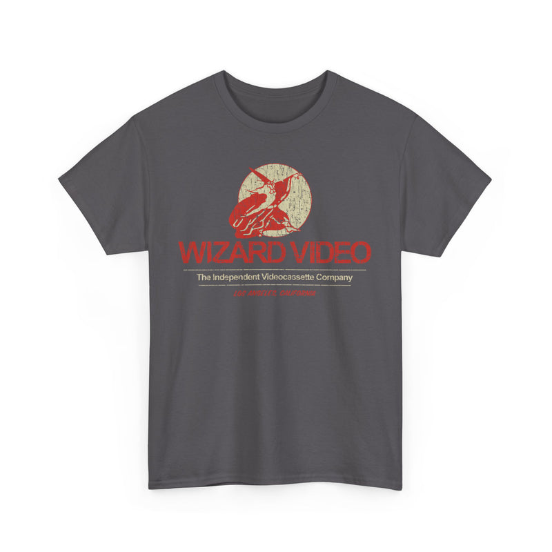 Load image into Gallery viewer, Wizard Video 1981 Los Angeles California Video Company T-shirt