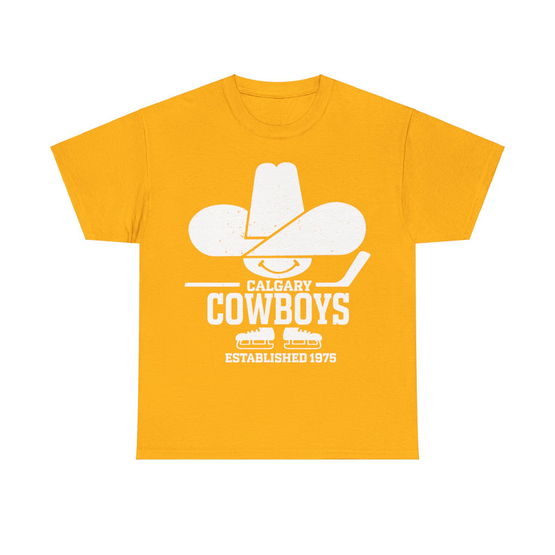 Load image into Gallery viewer, Calgary Cowboys Est 1975 Canada Hockey Team T-shirt