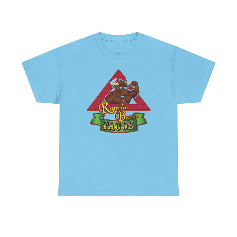 Load image into Gallery viewer, Rancho Bravo Tacos T-Shirt - Taco Restaurant Industry Defunct Tee