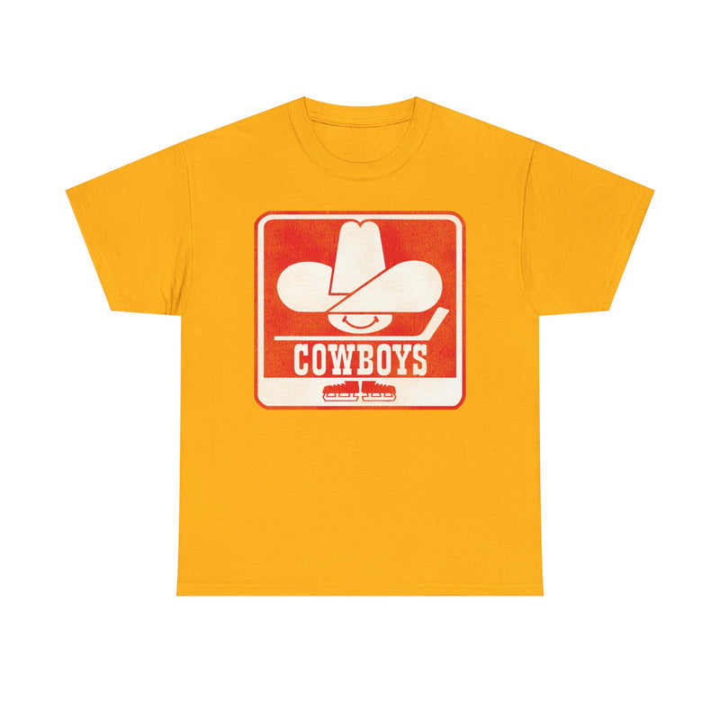 Load image into Gallery viewer, Calgary Cowboys Canada Ice Hockey T-shirt