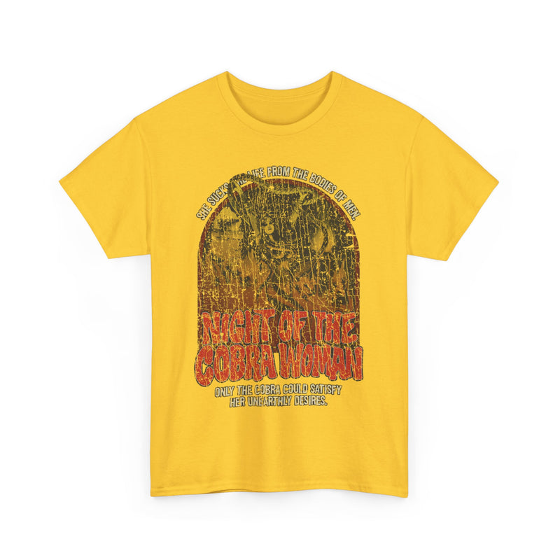 Load image into Gallery viewer, Night of The Cobra Woman 1972 Movie T-shirt