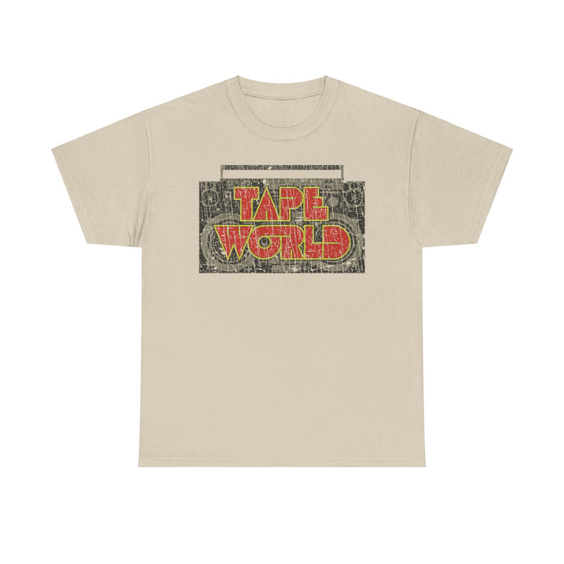 Load image into Gallery viewer, Tape World Boombox 1978 Mall Music Store T-shirt